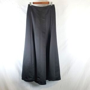 NWT Tadashi Shoji Tadashi Collection‎ Black Floor Length Formal Maxi Skirt